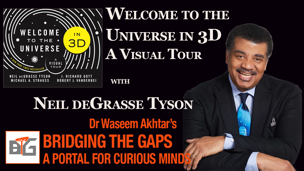 to the Universe in 3D A Visual Tour” with Neil